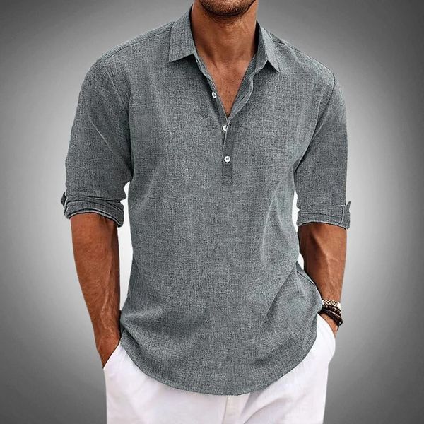 Mason™ | Premium Linen Shirt