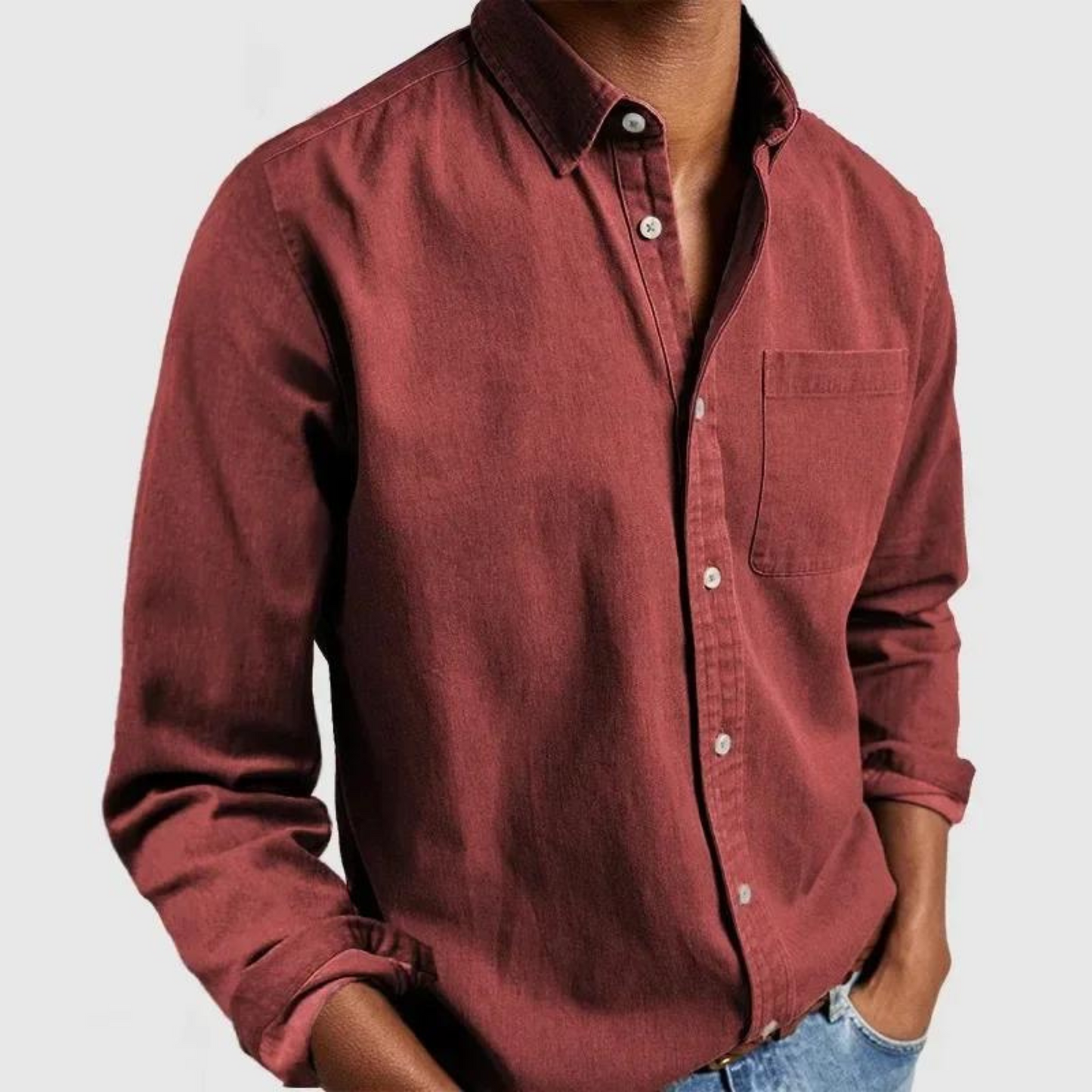 Classic™ | Men's Tailored Linen Shirt