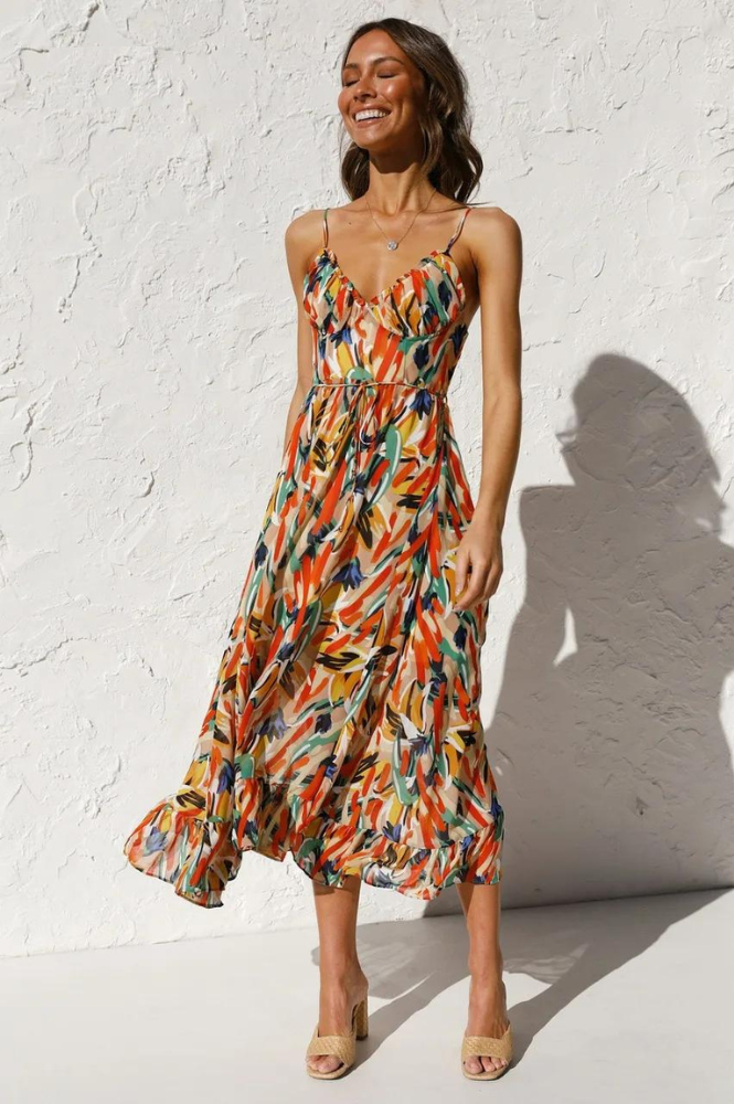 VIONA™ | COLORFUL SUMMER DRESS