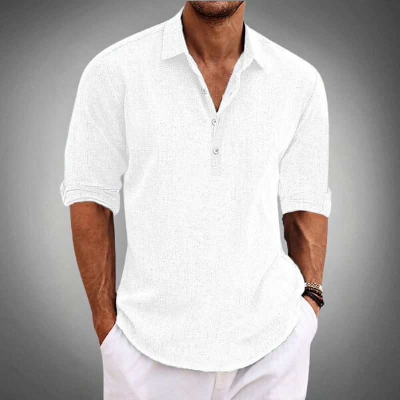 Mason™ | Premium Linen Shirt