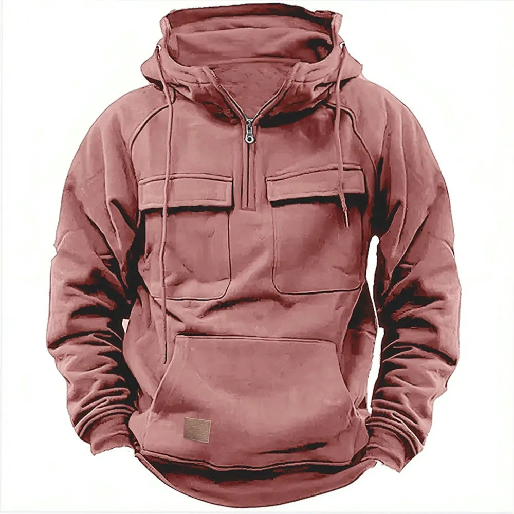 Tactica™ | Men’s Quarter-Zip Tactical Hoodie