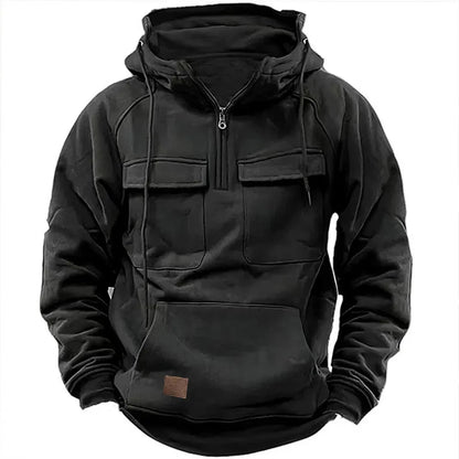 Tactica™ | Men’s Quarter-Zip Tactical Hoodie