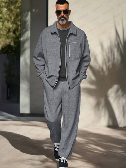 UrbanElite™ | Men’s Luxe Tracksuit Set