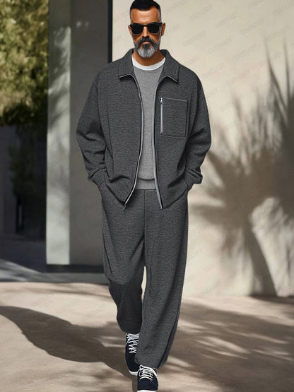 UrbanElite™ | Men’s Luxe Tracksuit Set