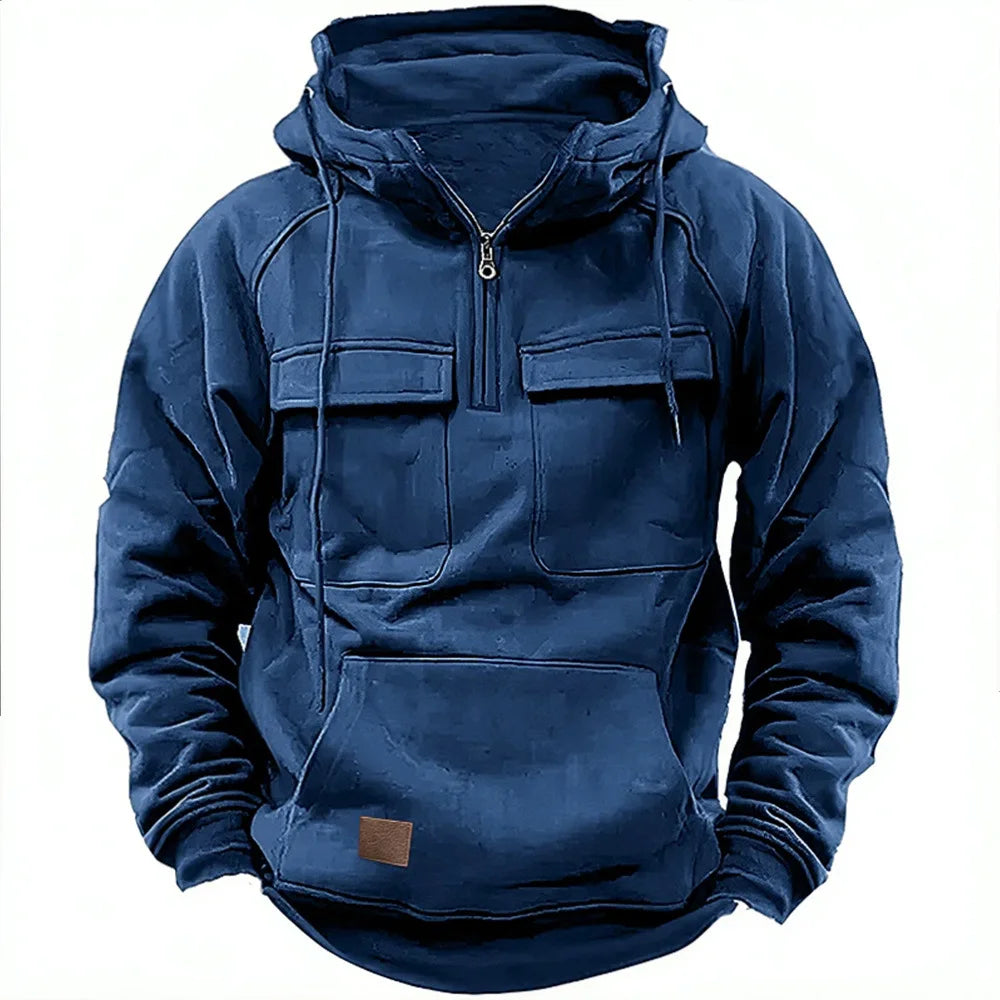 Tactica™ | Men’s Quarter-Zip Tactical Hoodie