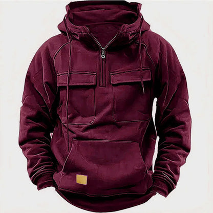 Tactica™ | Men’s Quarter-Zip Tactical Hoodie