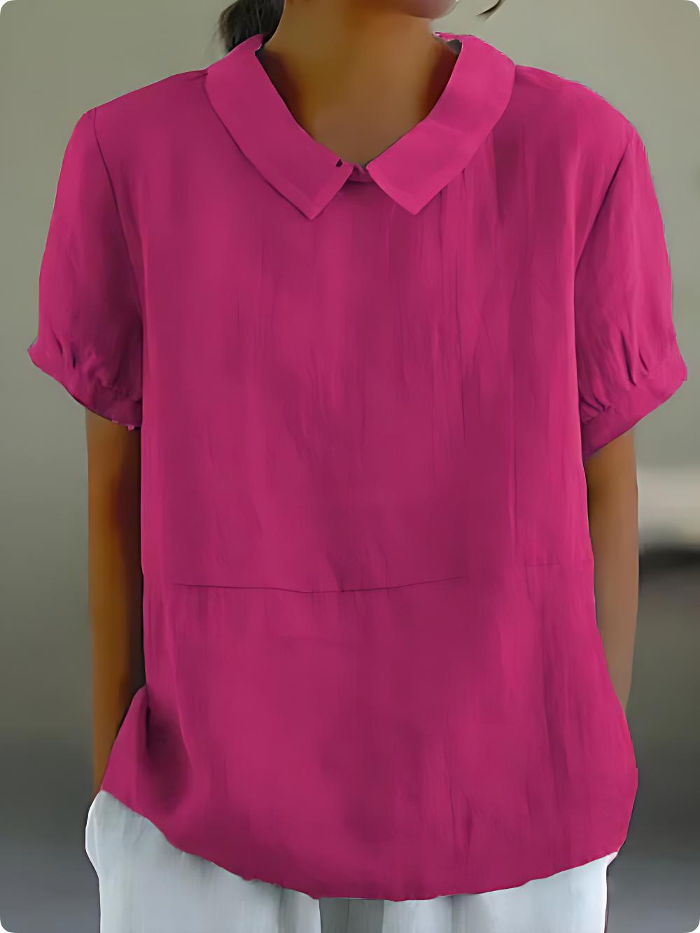 Mia™ | Elegant Cotton Shirt