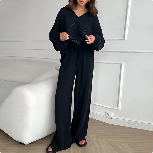 Ethereal Comfort™ - Wide-Leg Lounge Set