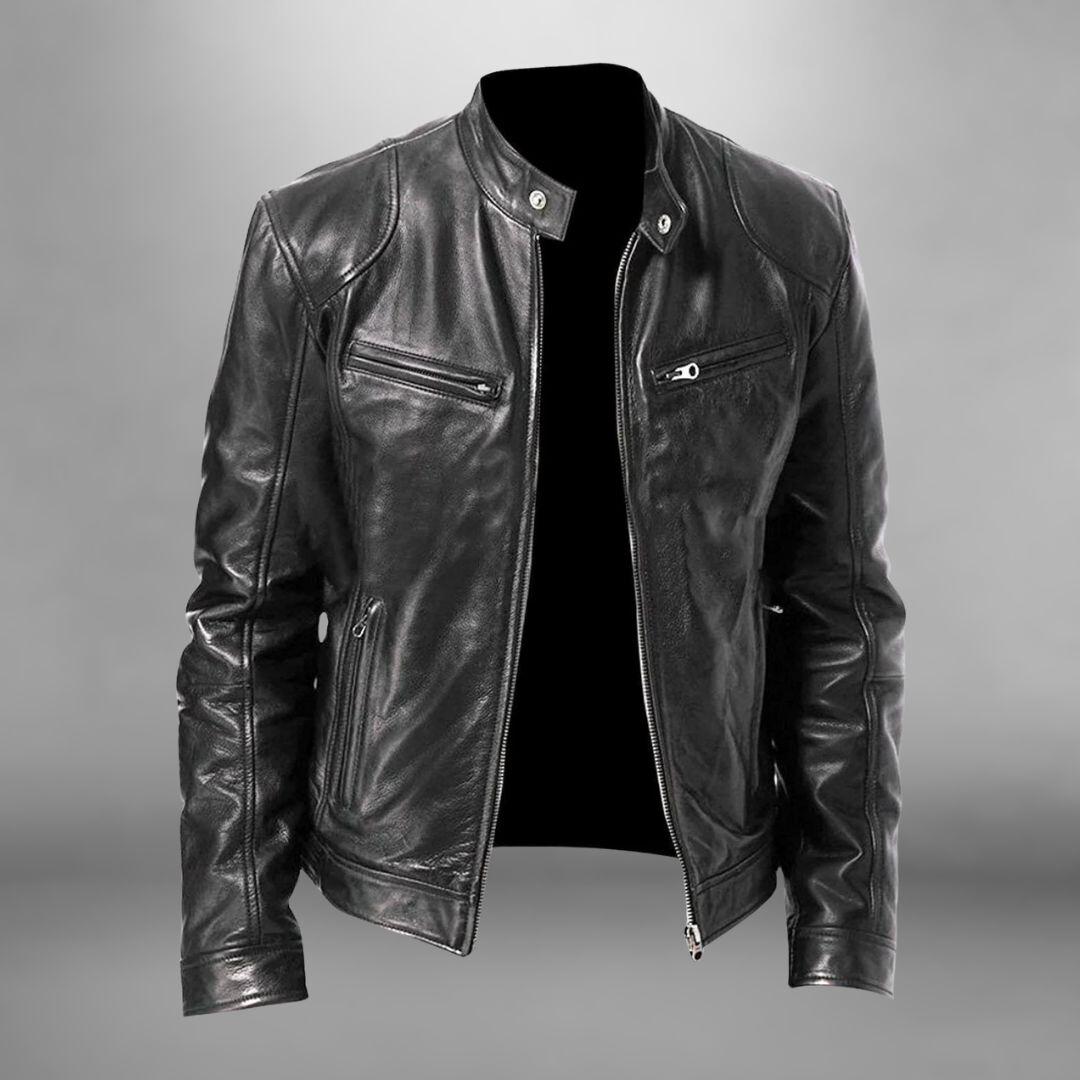 Fella™ | Leather Men's Jacket