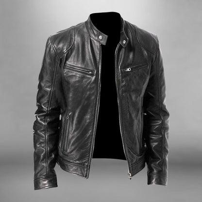 Fella™ | Leather Men's Jacket