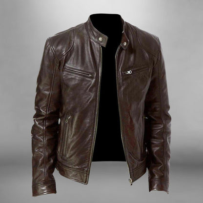 Fella™ | Leather Men's Jacket