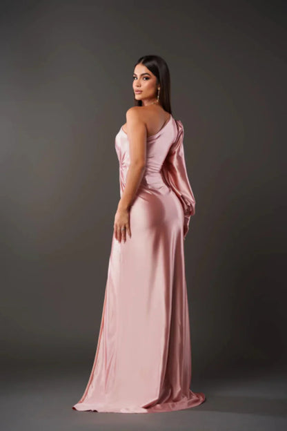 Evelina™ | Luxurious Satin Gown