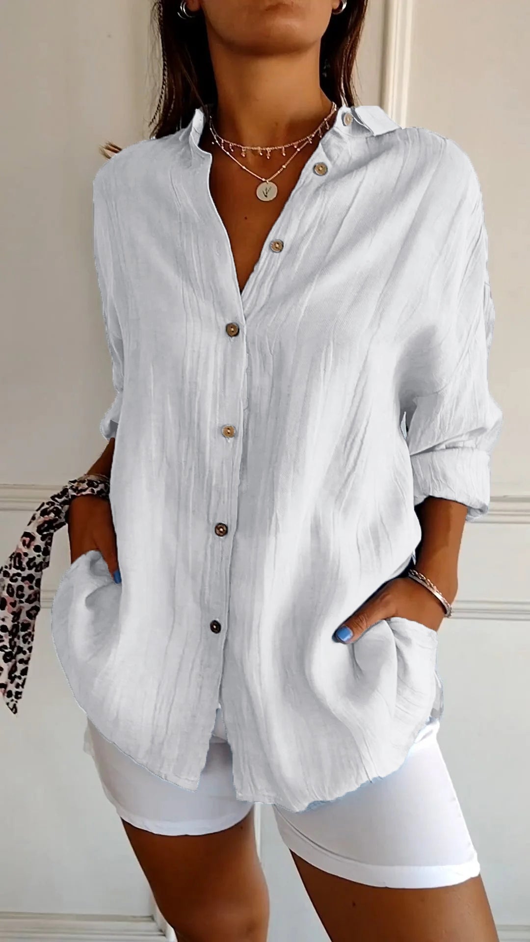 Amelie™  | Timeless Pleated Blouse