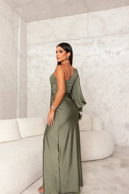 Evelina™ | Luxurious Satin Gown